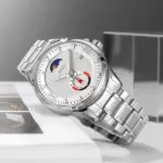 Skmei 9326 Watch For Men - Full Silver