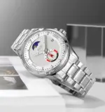 Skmei 9326 Watch For Men - Full Silver