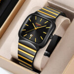 Skmei 9361 Watch For Men – Black Gold - Image 2