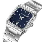 Skmei 9383 Watch For Men - Silver Blue - Image 2