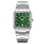 Skmei 9383 Watch For Men - Silver Green