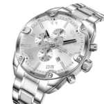 Skmei 9387 Watch For Men - Full Silver