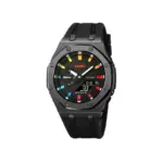 SKMEI 2243 Military  WAtch For Men- Black Colorful