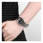 WW0357 Casio Enticer Date Silver Ladies Chain Watch LTP-1314D-1AVDF - Image 5