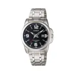 WW0357 Casio Enticer Date Silver Ladies Chain Watch LTP-1314D-1AVDF