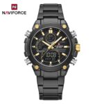 Naviforce 9278 Watch For Men - Black Gold
