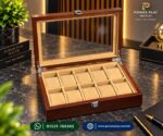 Wood Made Watch Organizer Box 10 Slot - Image 2