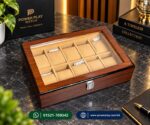 Wood Made Watch Organizer Box 10 Slot