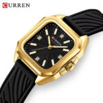 CURREN 9113 Watch For Women-Golden Black - Image 2
