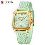 CURREN 9113 Watch For Women-Golden Mint