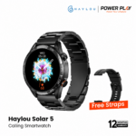 Haylou Solar 5 BT Calling Smart Watch - Black
