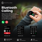 Haylou Iron Neo Smart Watch - Black - Image 2