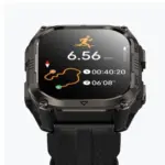 Kospet PULSE 2 BT calling Smart Watch - Black - Image 3