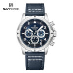 Naviforce 8077 Watch For Men - Blue - Image 5