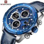 Naviforce 9197 L Watch For Watch– Silver Blue