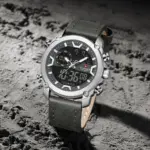 Naviforce 9261 Watch For Men-Silver Gray - Image 2