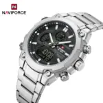 Naviforce 9278 Watch For Men - Black - Image 2