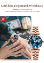 Olevs 5536 Watch For Woman–Blue - Image 3