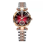 Poedagar 719 Watch For Woman-Silver and Red