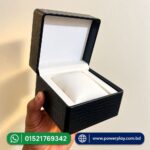 Black Leather Gift Box - White - Image 2