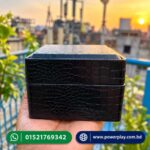 Black Leather Gift Box - White - Image 3