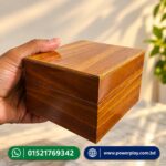 Wooden Gift Box - White - Image 2