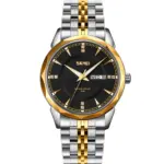 Skmei 9268  Chain Belt Watch For Men-Black