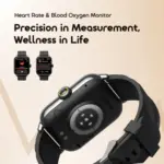Oraimo Watch 6 Nano Smartwatch OSW-807N - Black - Image 3