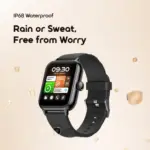 Oraimo Watch 6 Nano Smartwatch OSW-807N - Black - Image 2